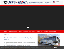 Tablet Screenshot of bus-austria.com
